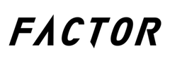 Factor fietsen, logo